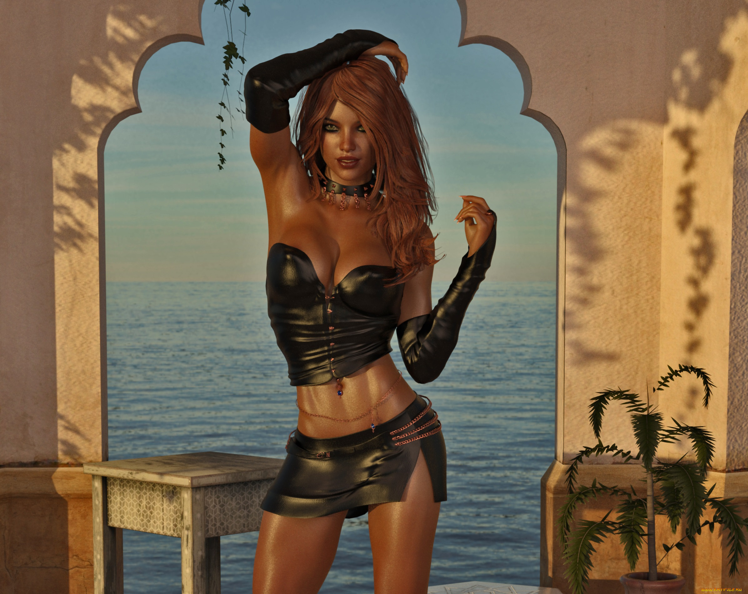 3д, графика, люди, , people, фон, взгляд, девушка