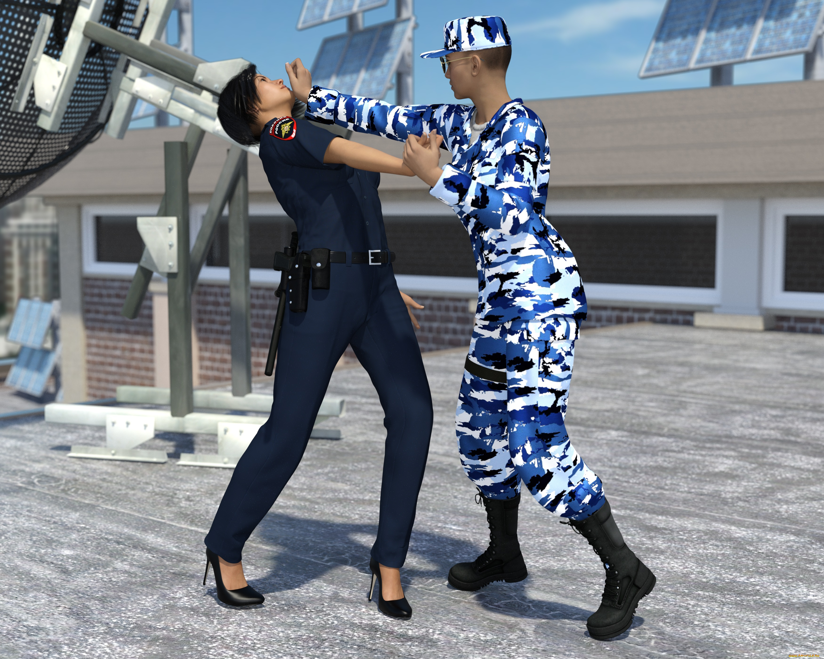 she, wolf, 3д, графика, фантазия, , fantasy, взгляд, девушки, she, wolf, фон