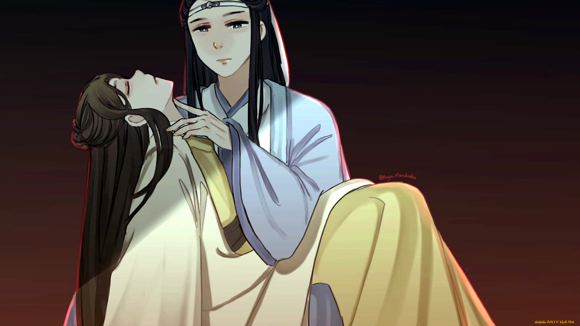 аниме, mo, dao, zu, shi, лань, сичень, мэн, яо