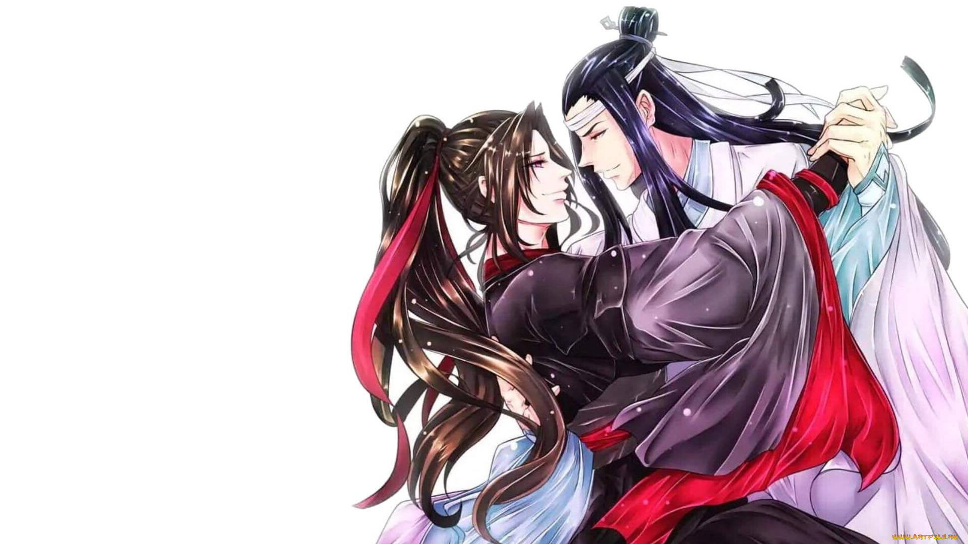 аниме, mo, dao, zu, shi, вэй, усянь, лань, ванцзи