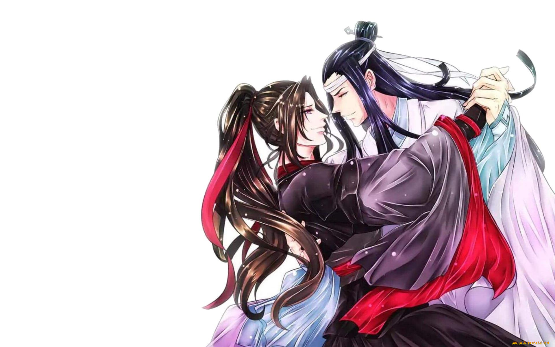 аниме, mo, dao, zu, shi, вэй, усянь, лань, ванцзи