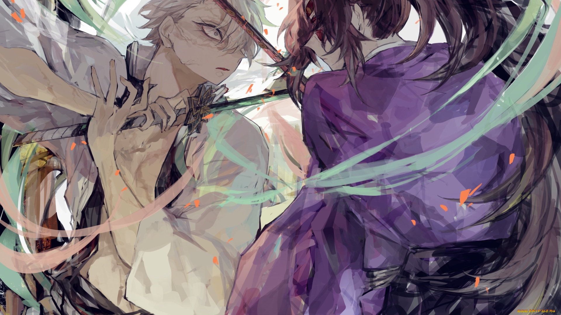 аниме, demon, slayer, , kimetsu, no, yaiba, клинок, рассекающий, демонов