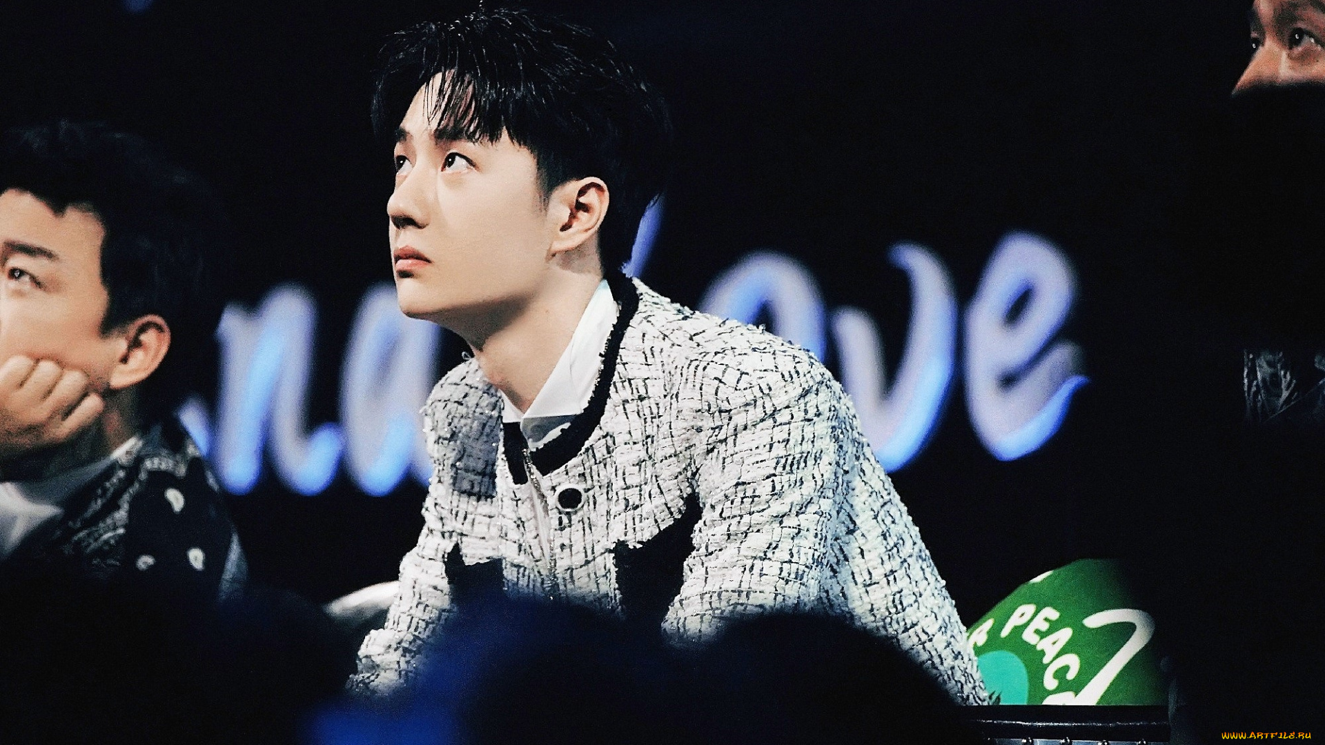 мужчины, wang, yi, bo, лица, шоу