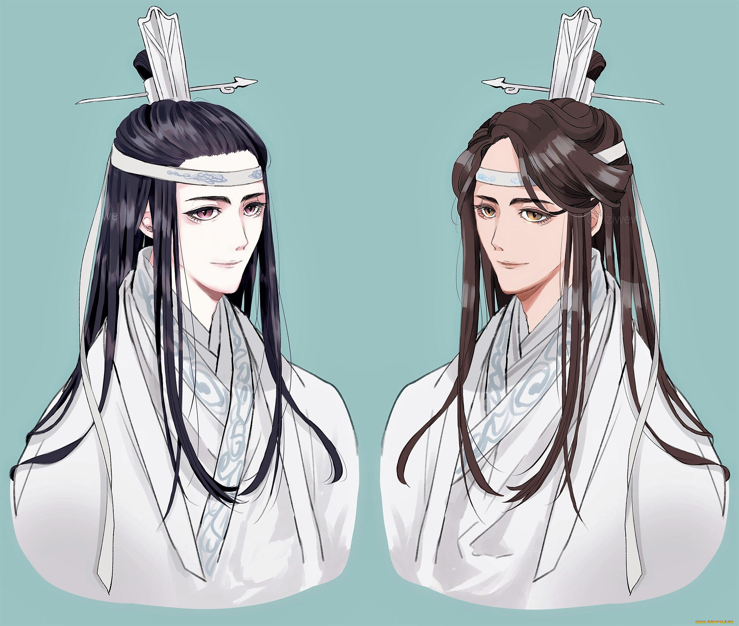 аниме, mo, dao, zu, shi, лань, ванцзы, сичэнь