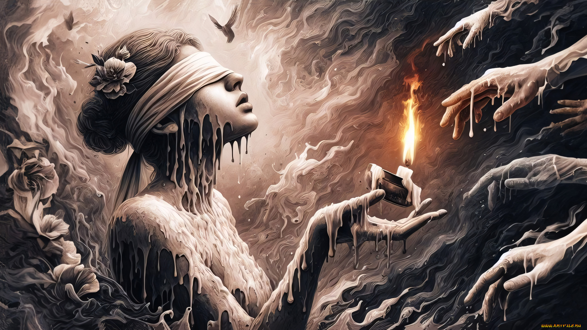 фэнтези, девушки, нейросети, графика, нейроарт, ai, art, нейронные, сети, рисунки, нейро, искусство