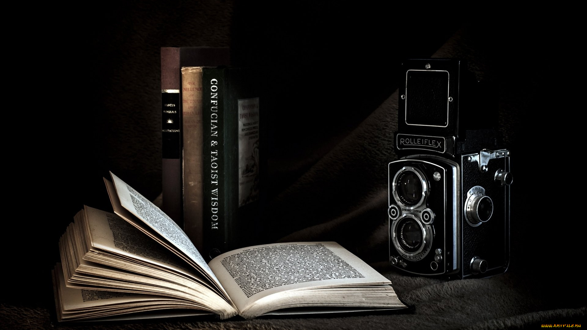 разное, канцелярия, , книги, rolleiflex, книги, старый, аппарат, ретро