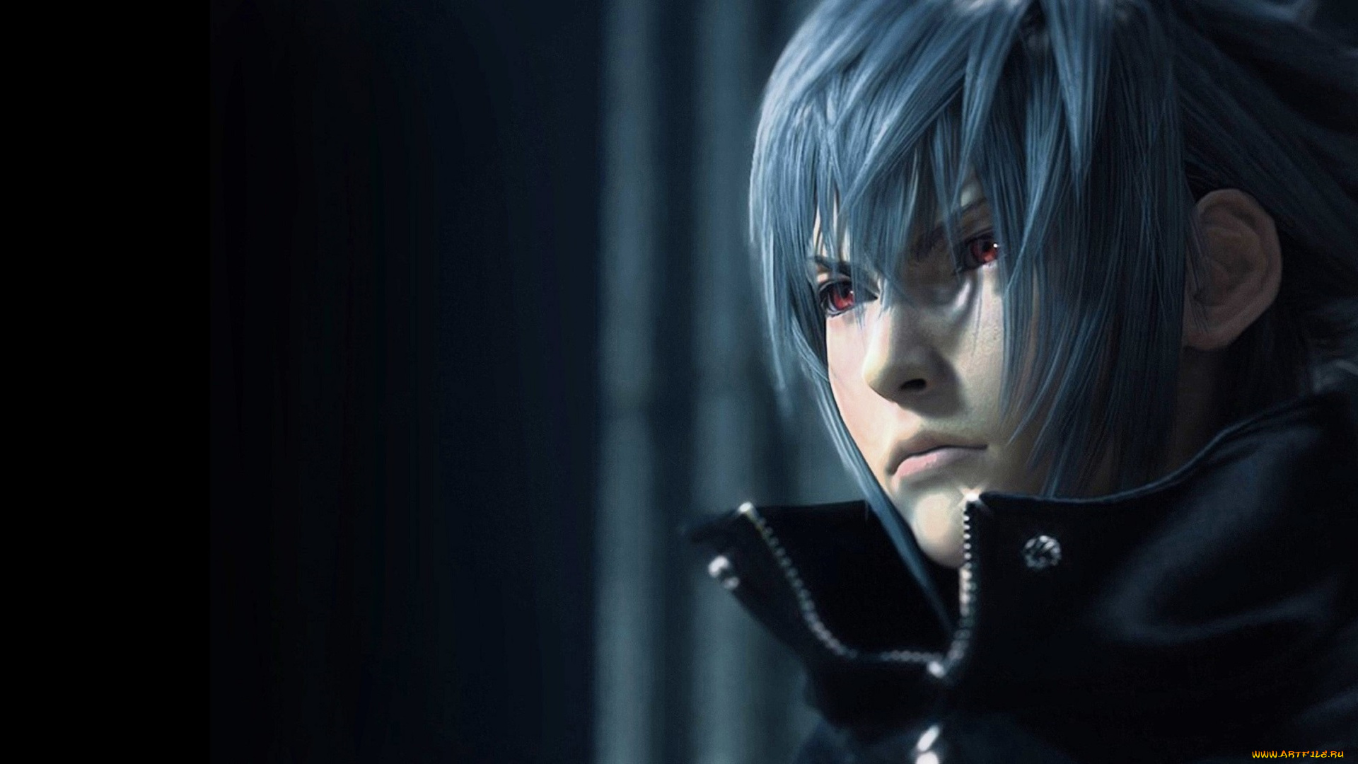 видео, игры, final, fantasy, xiii, парень, лицо, куртка