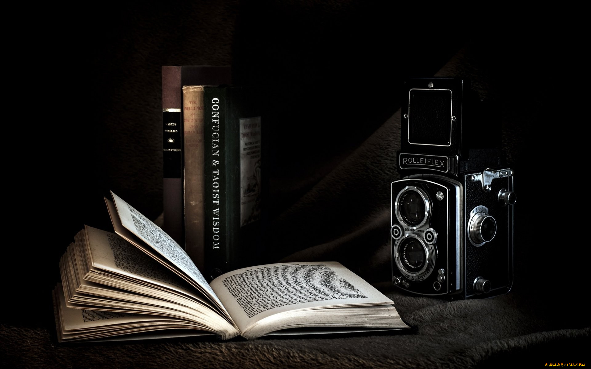 разное, канцелярия, , книги, rolleiflex, книги, старый, аппарат, ретро