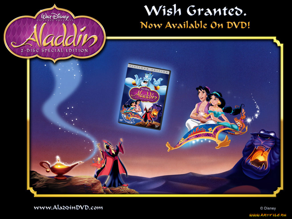алладин, мультфильмы, aladdin