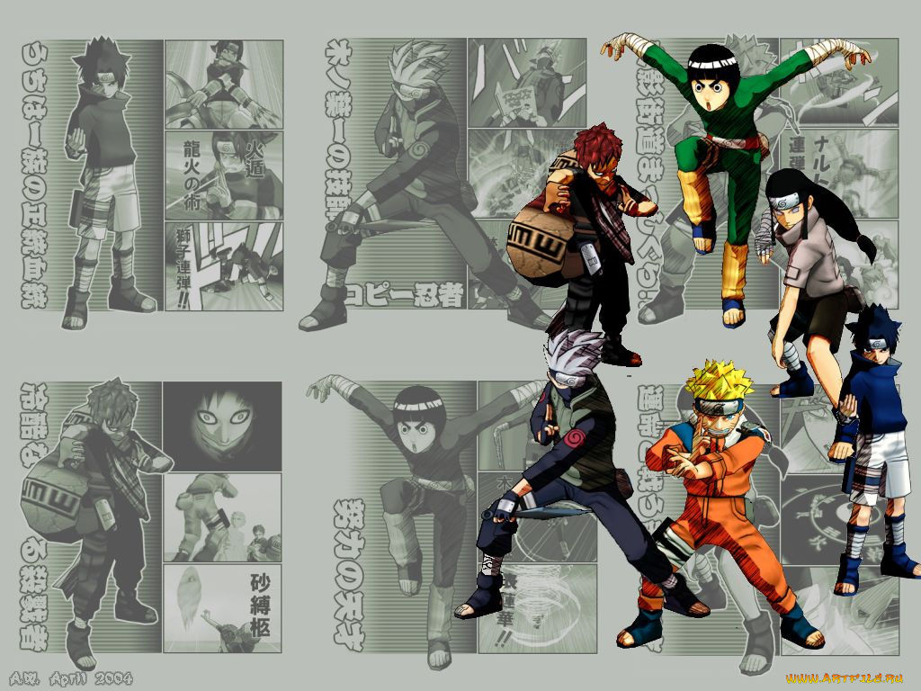 аниме, naruto, gaara