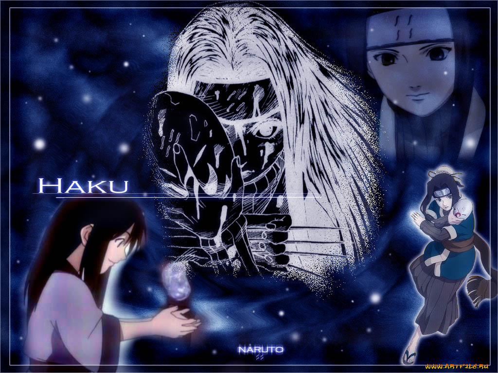 аниме, naruto, haku