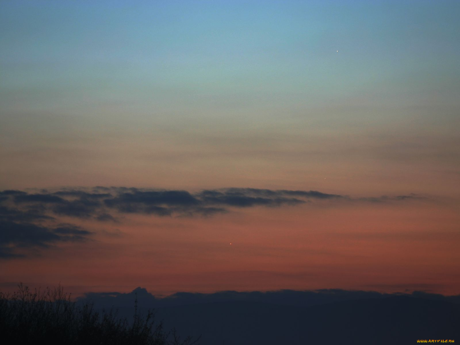 планеты, на, рассвете, космос, разное, другое