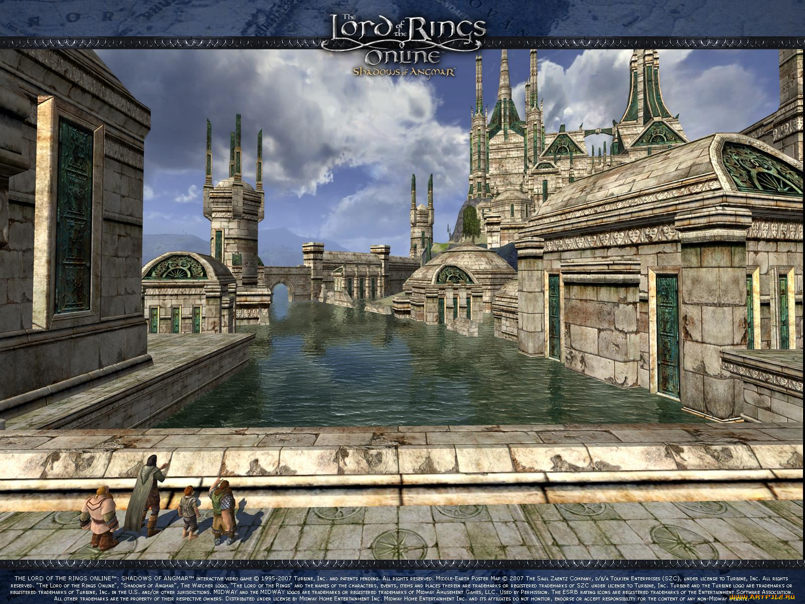 видео, игры, the, lord, of, rings, online, shadows, angmar