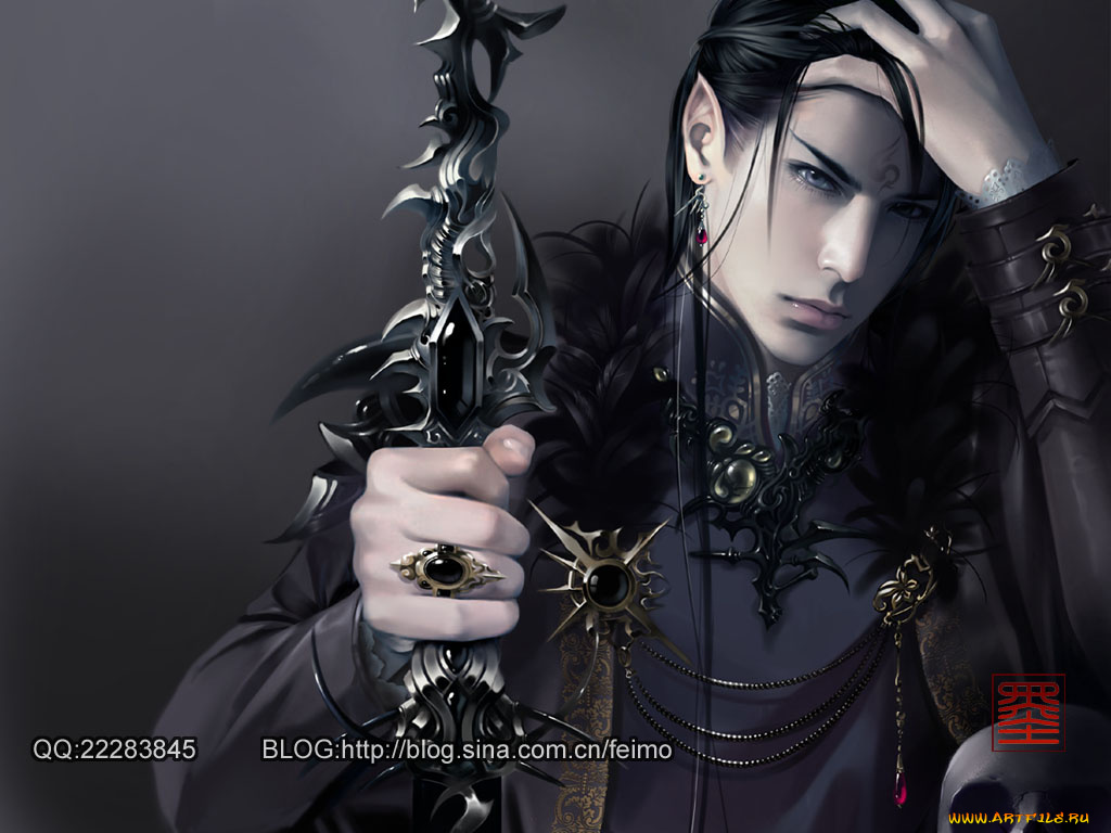 dynasty, declining, by, feimo, фэнтези, эльфы