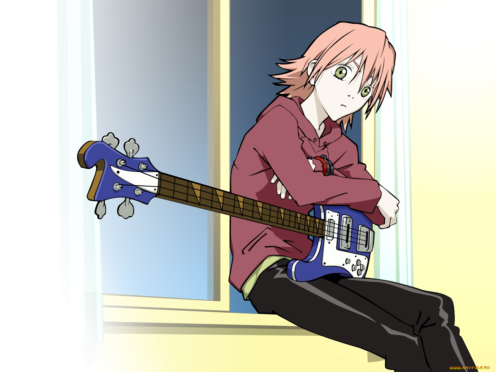аниме, flcl