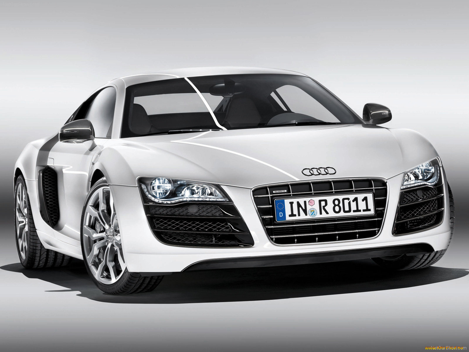 audi, r8, v10, fsi, quattro, 2010, автомобили