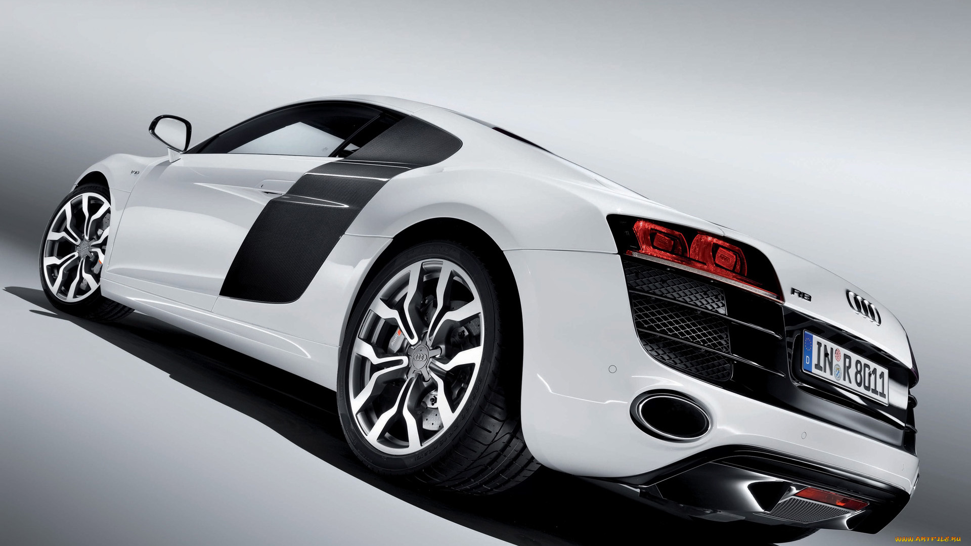 2009, audi, r8, 52, fsi, quattro, автомобили