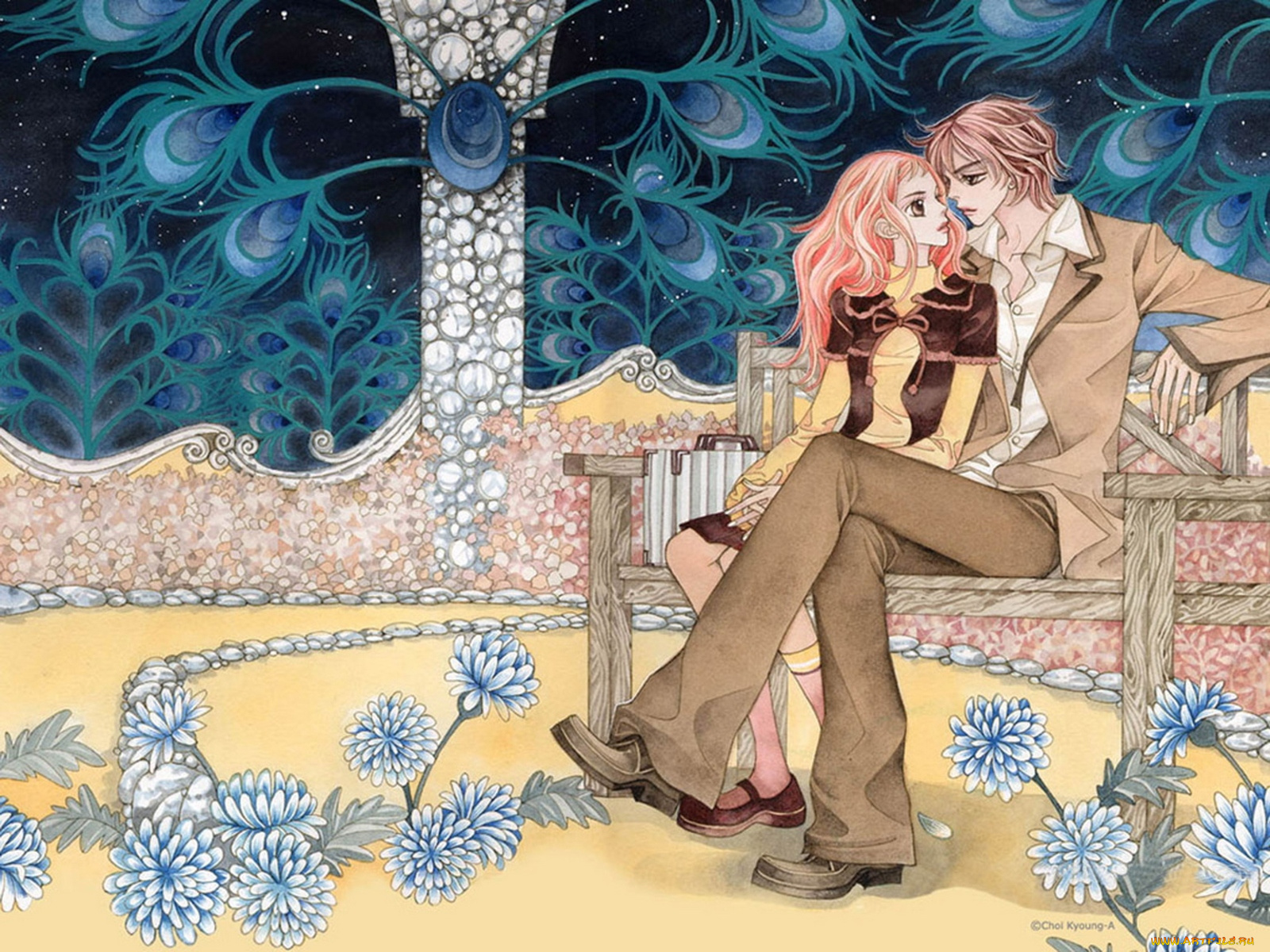 рисованные, люди