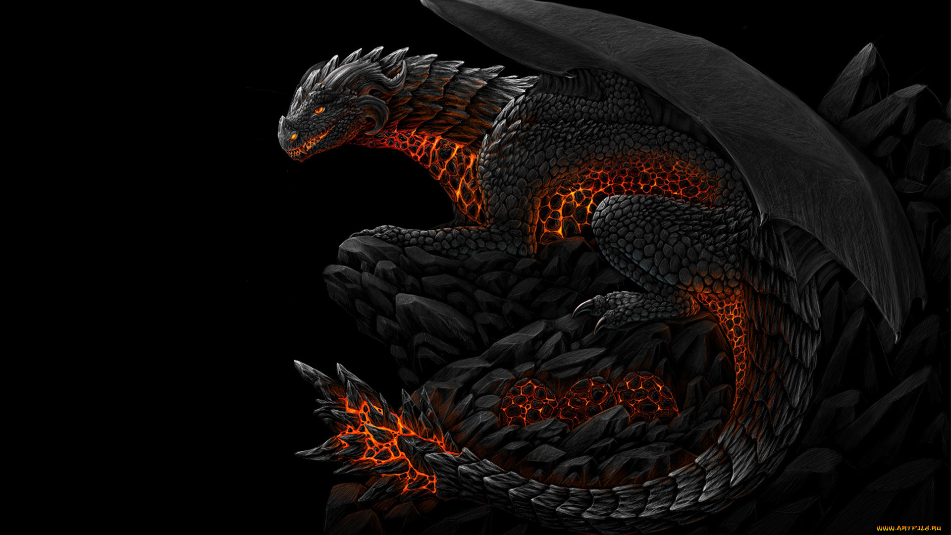 фэнтези, драконы