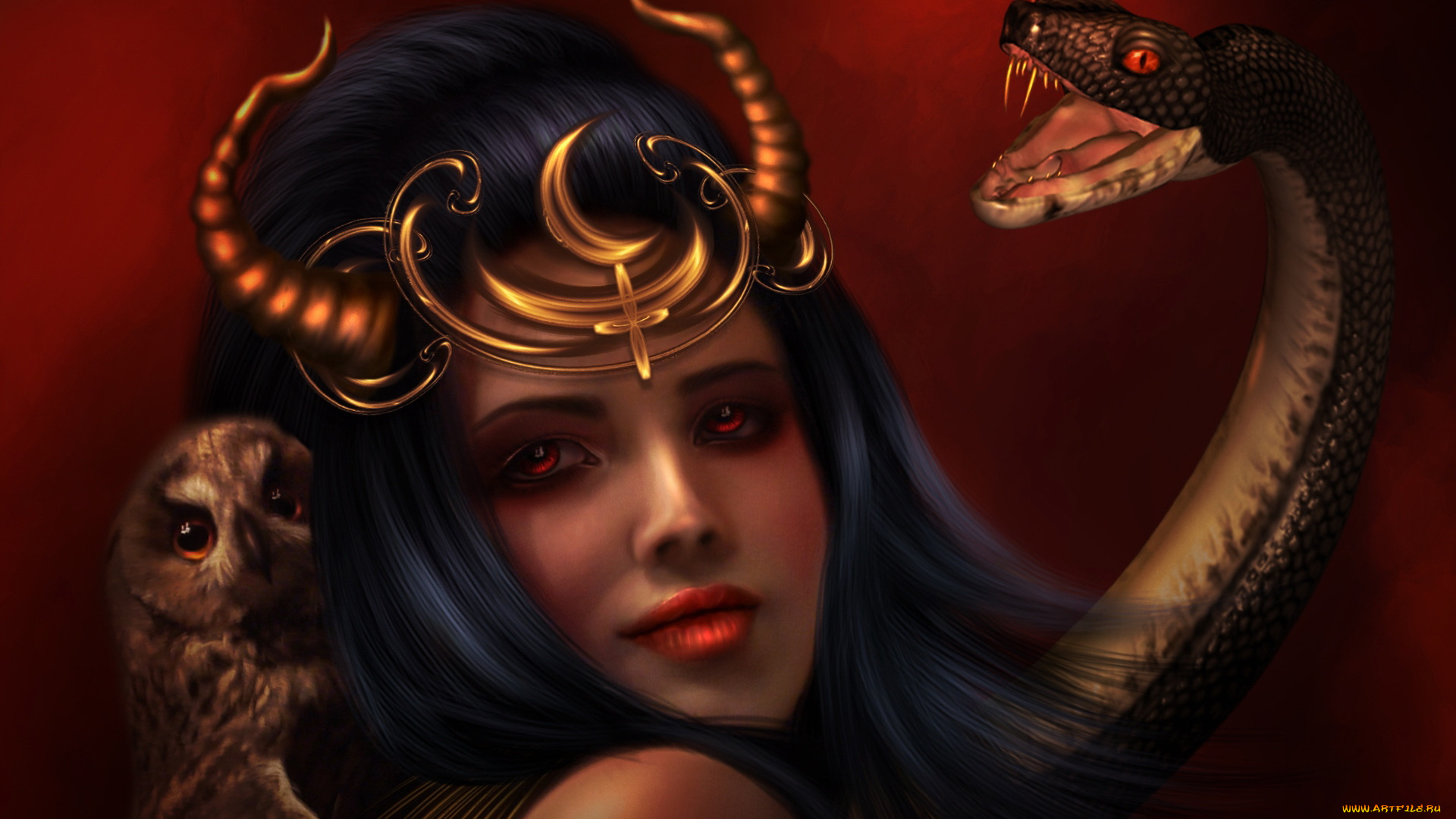 фэнтези, красавицы, чудовища, donatella, drago