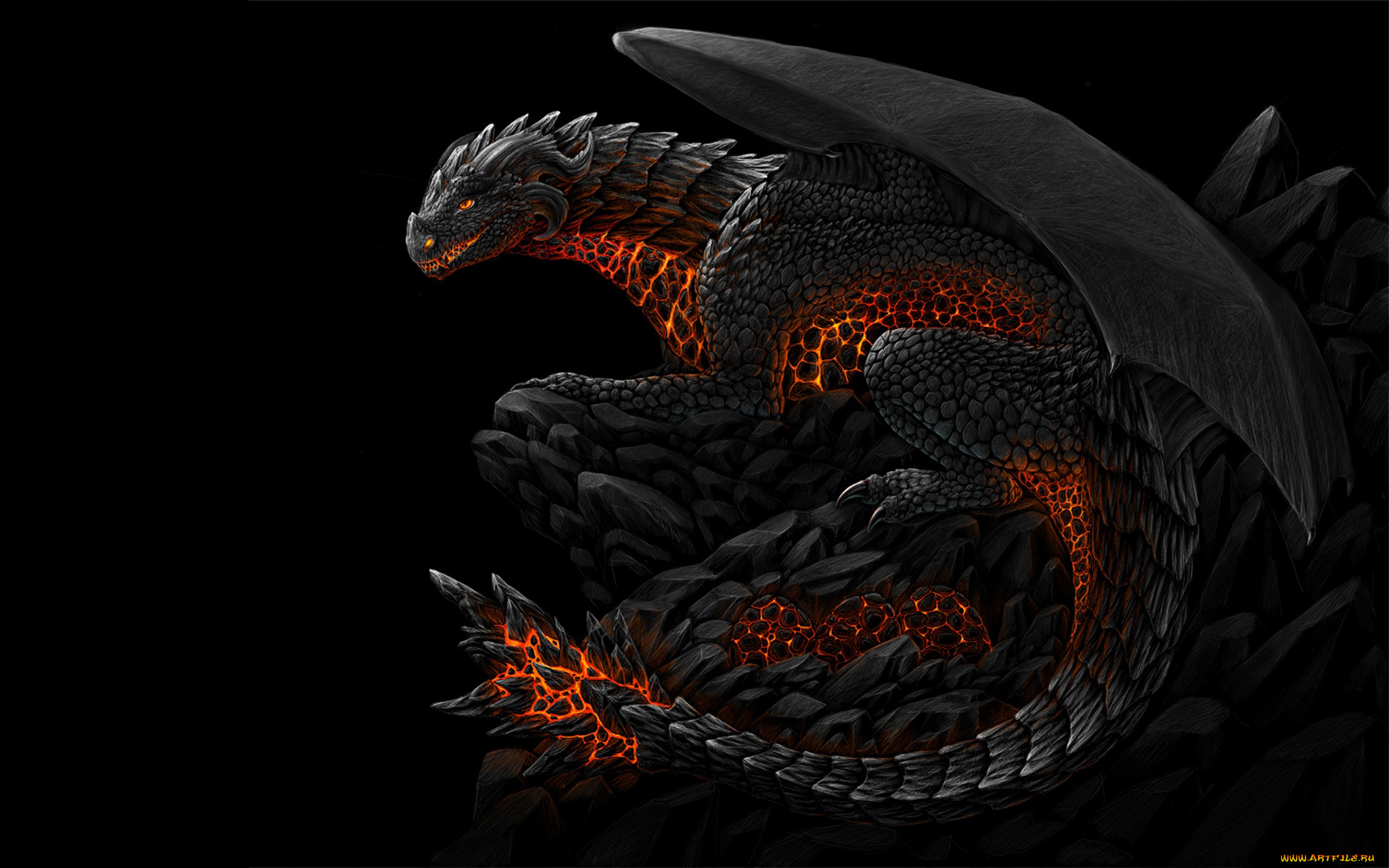 фэнтези, драконы