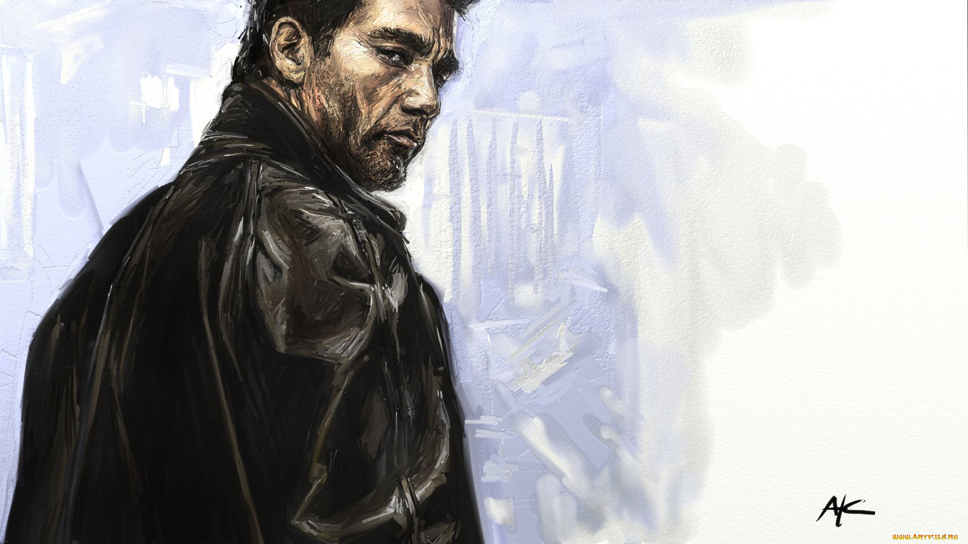 clive, owen, рисованные, люди