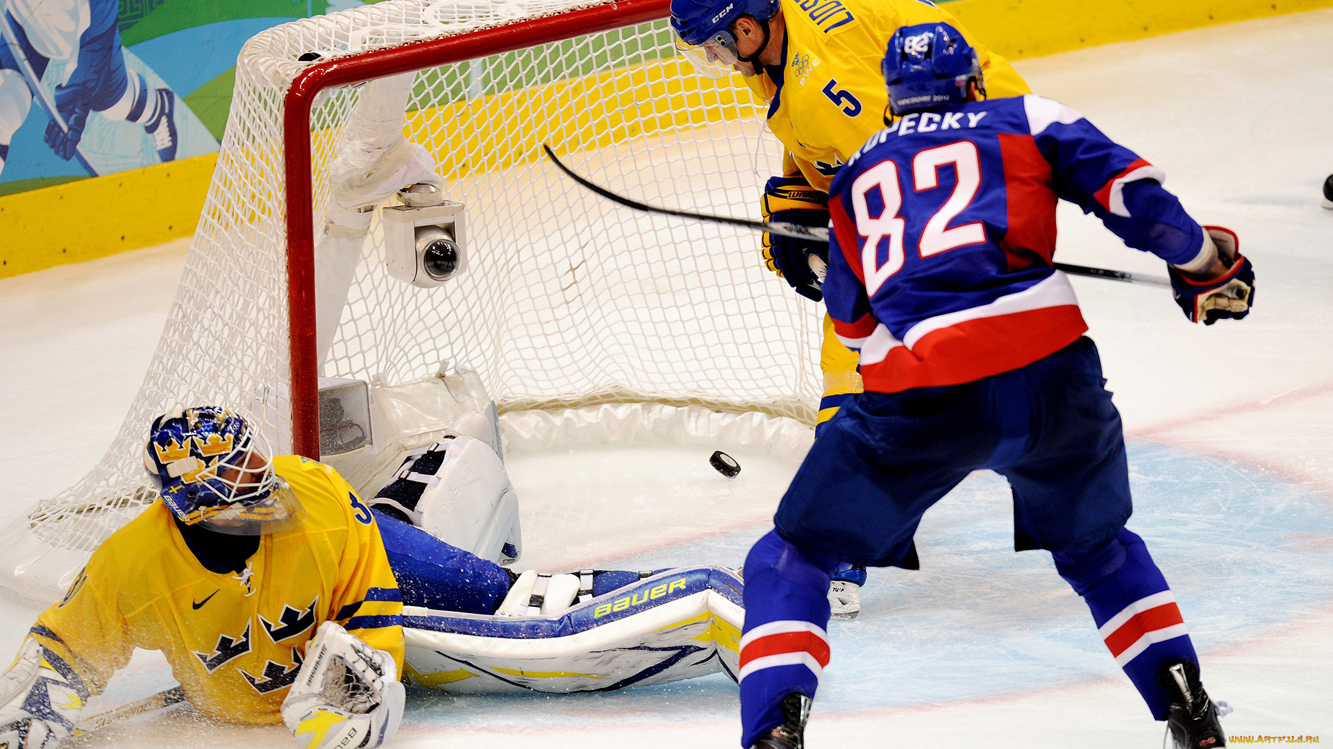 спорт, хоккей, шайба, атака, вратарь, ворота