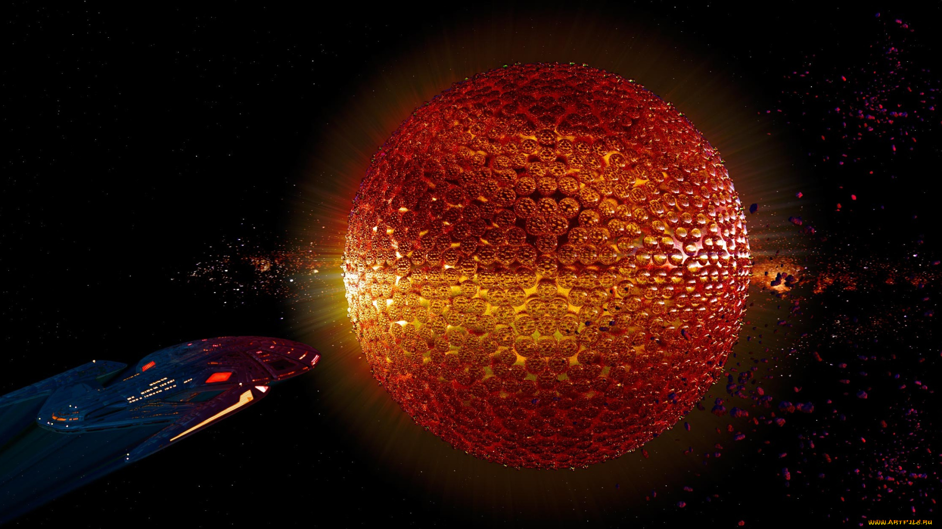 космос, арт, the-probe