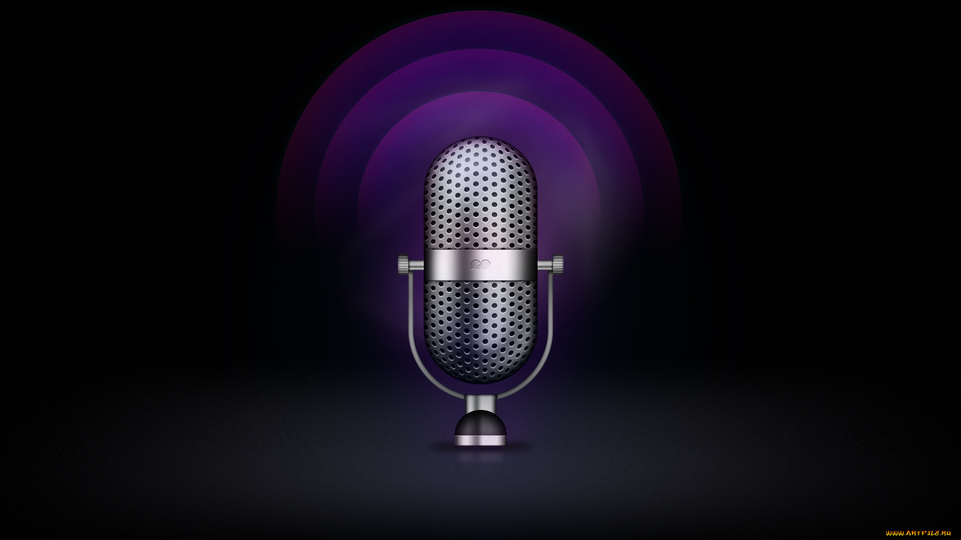 микрофон, 3д, графика, другое
