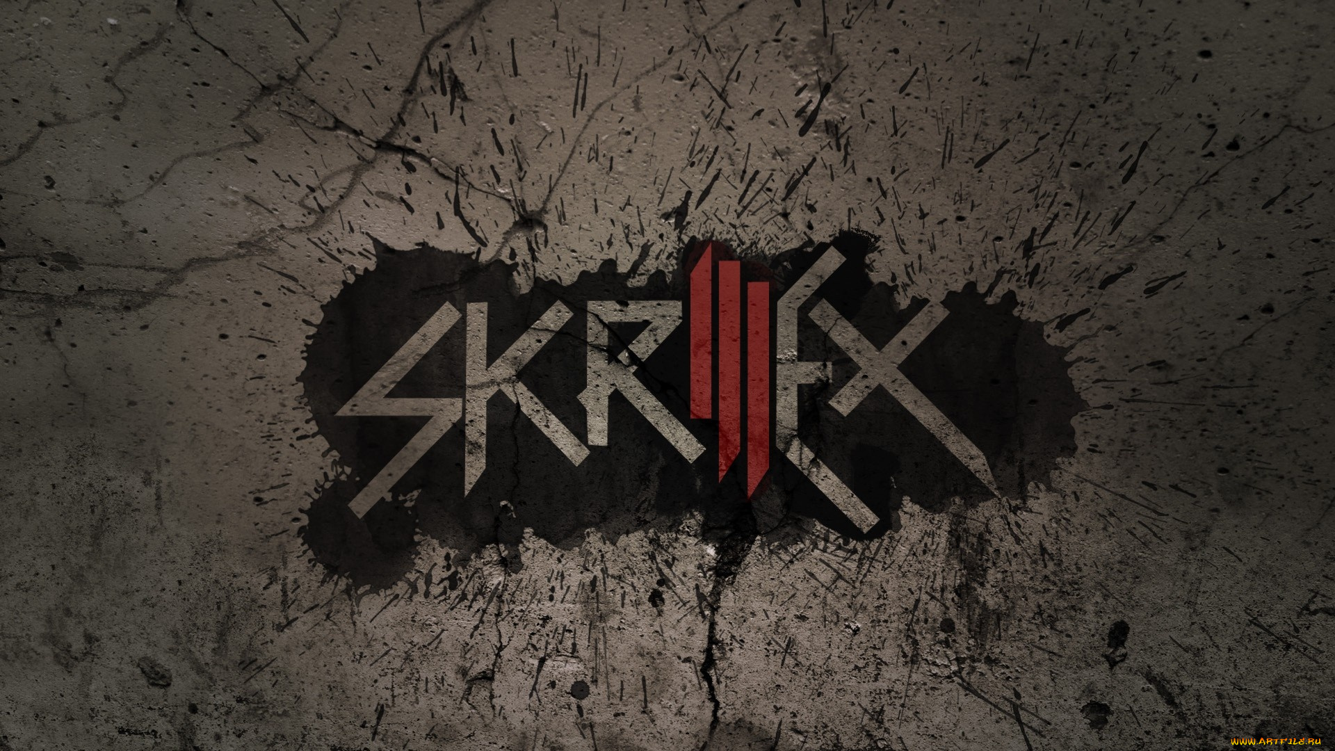 skrillex, splash, музыка, клякса, надпись