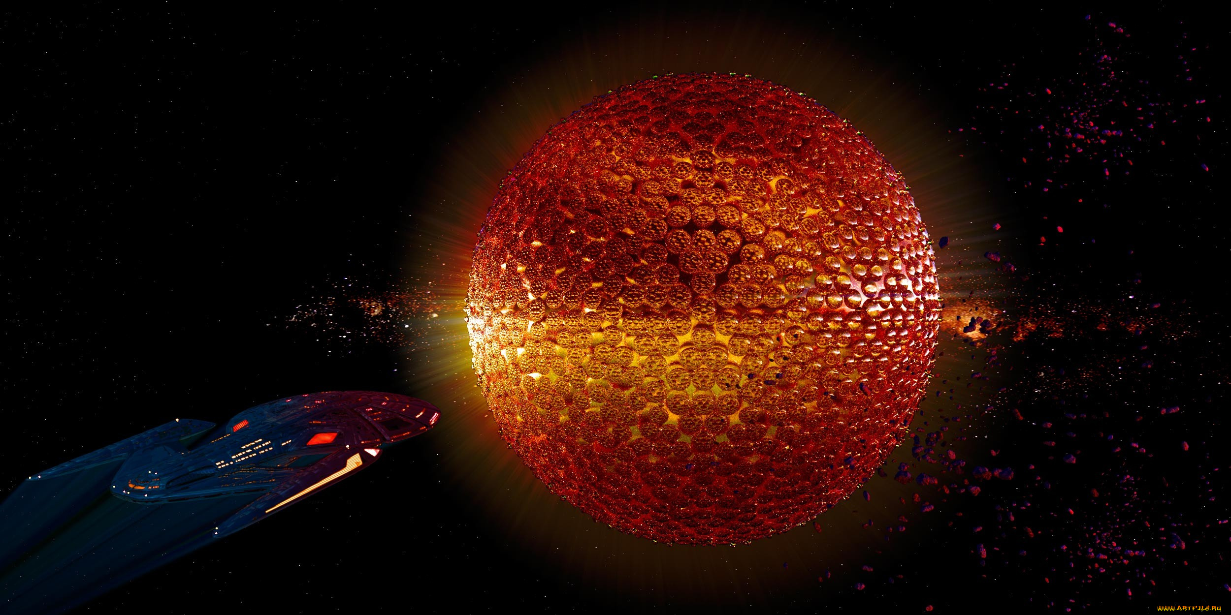 космос, арт, the-probe