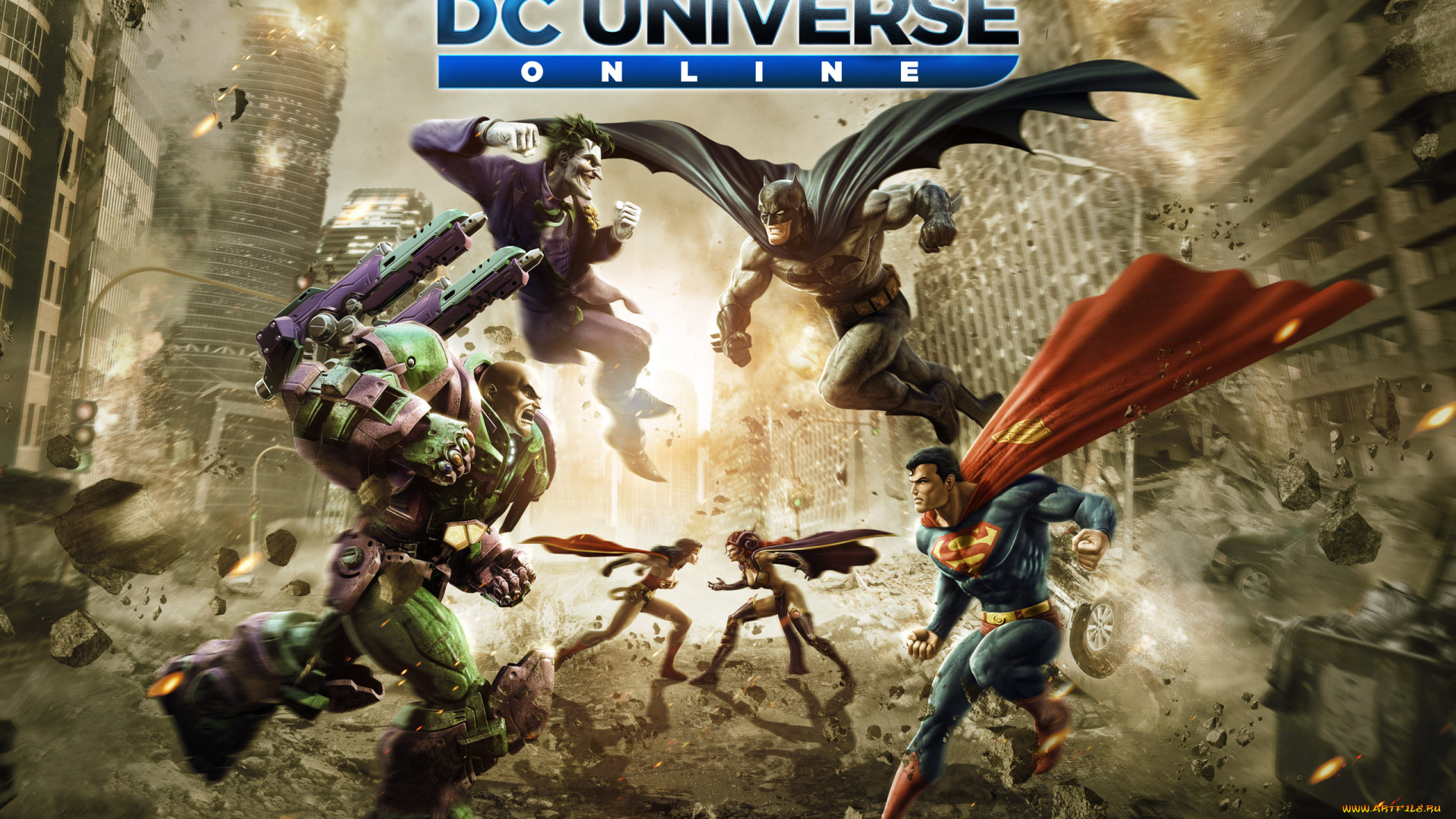 dc, universe, online, видео, игры, герои