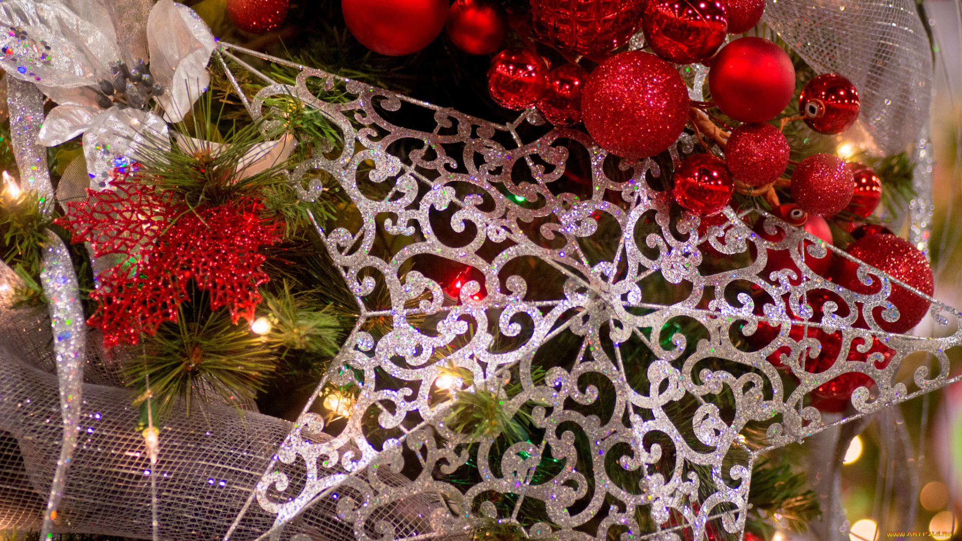 праздничные, украшения, звезда