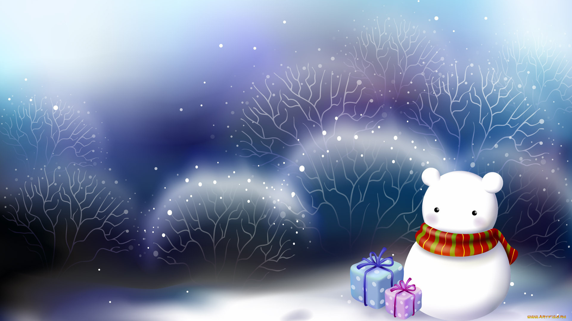 праздничные, векторная, графика, , новый, год, подарки