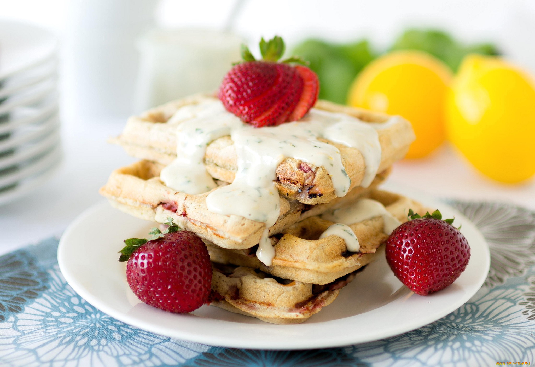 еда, пирожные, , кексы, , печенье, клубника