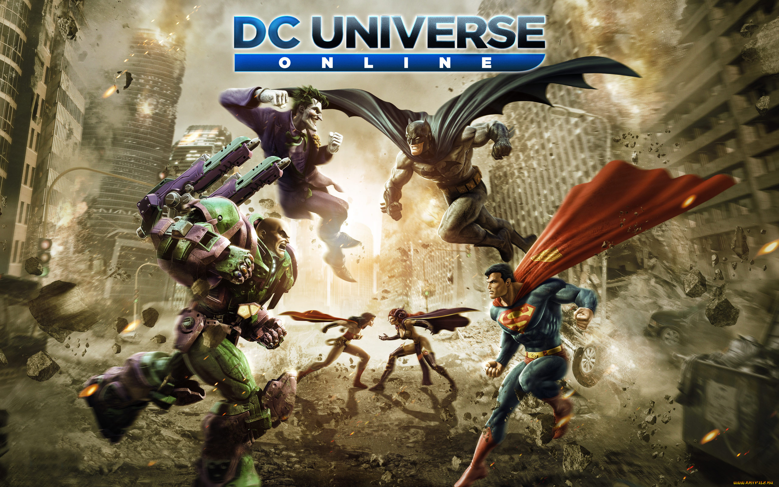 dc, universe, online, видео, игры, герои