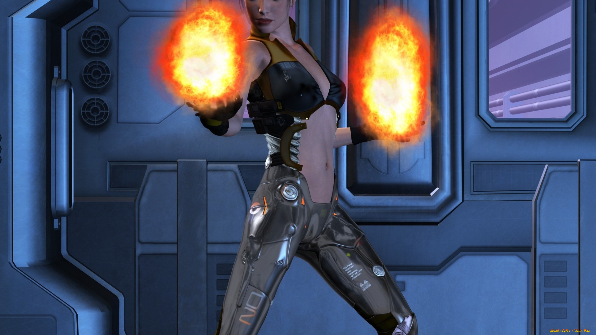 3д, графика, фантазия, , fantasy, взгляд, девушка, магия, фон