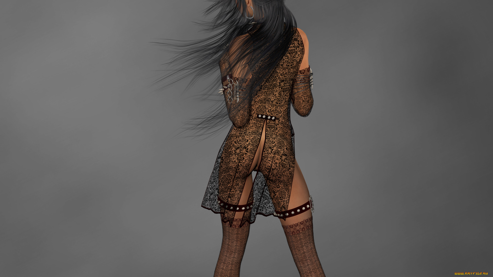 3д, графика, люди, , people, взгляд, девушка, фон