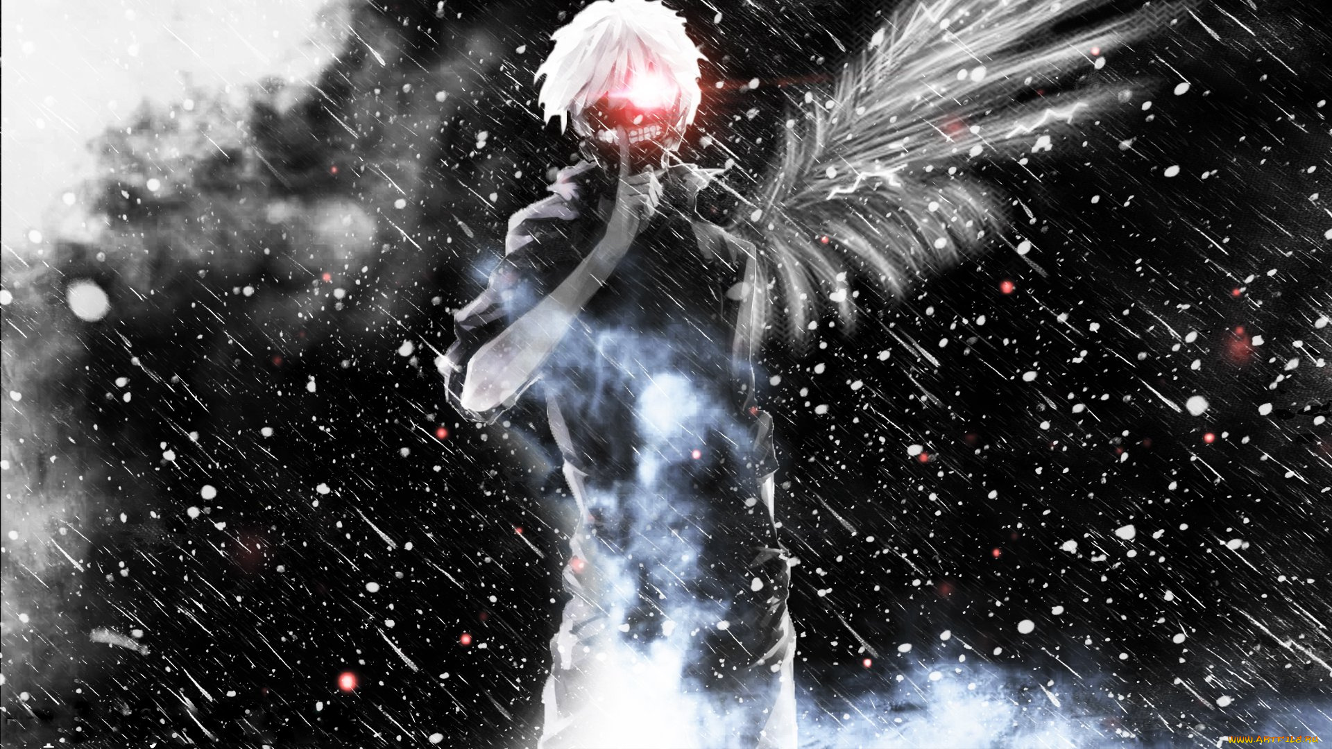 аниме, tokyo, ghoul, гуль, канеки