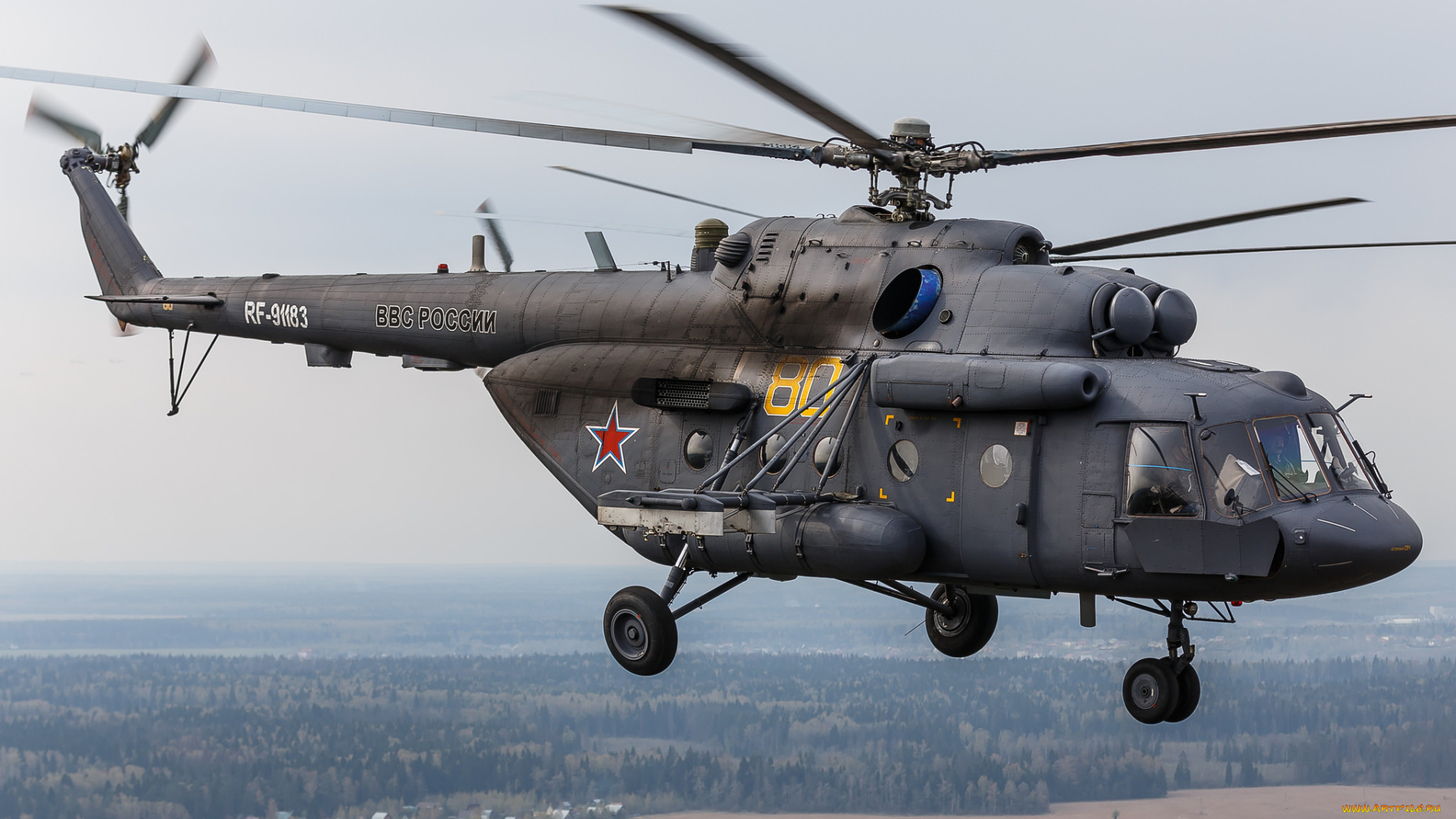 авиация, вертолёты, борт