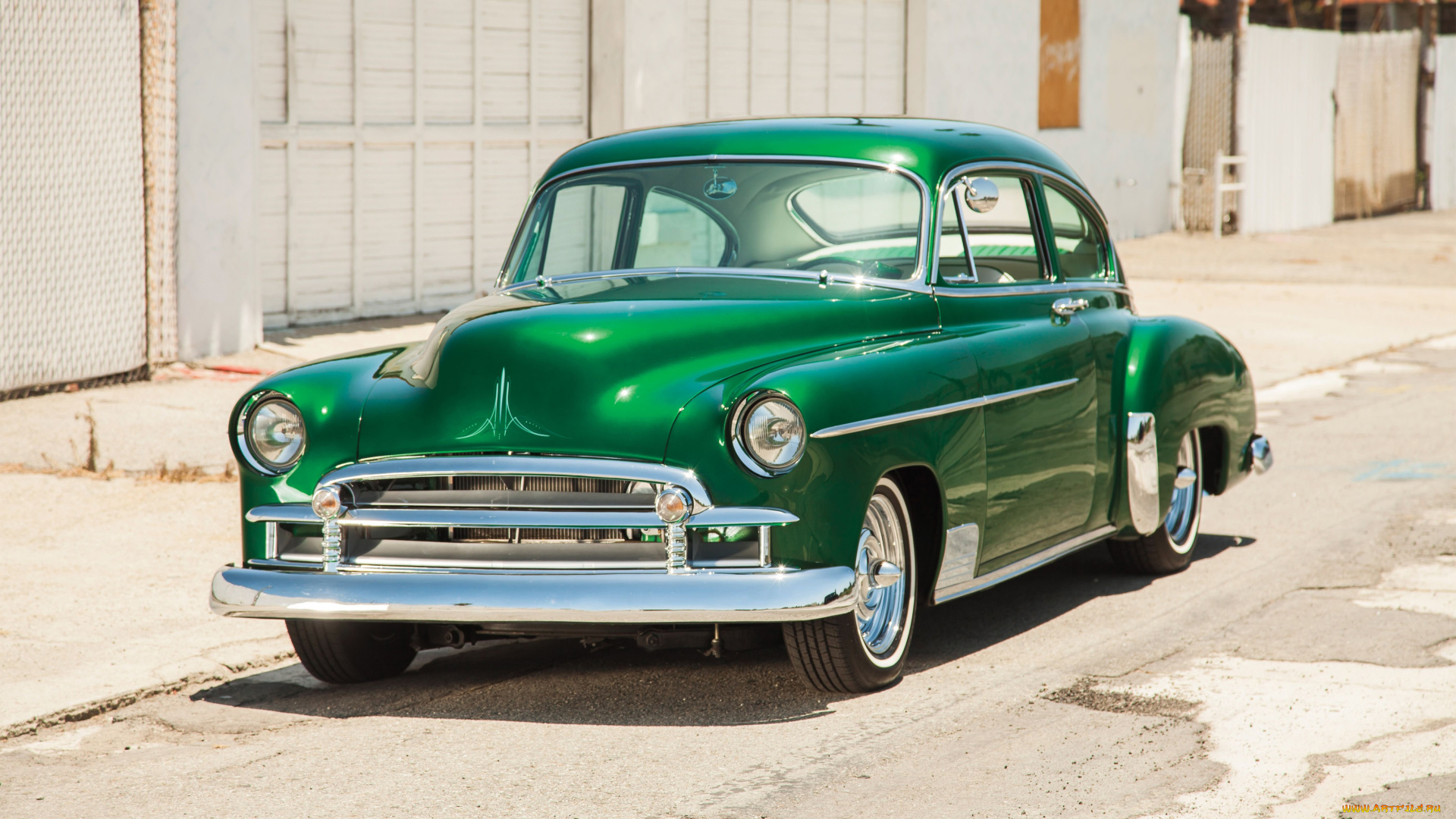 автомобили, custom, classic, car, green, car, classic, custom