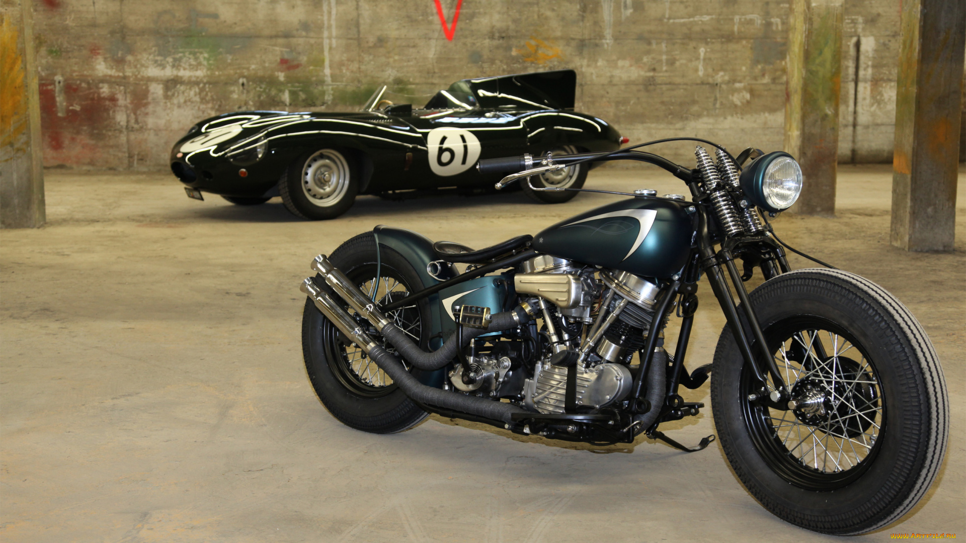 мотоциклы, customs, bobber