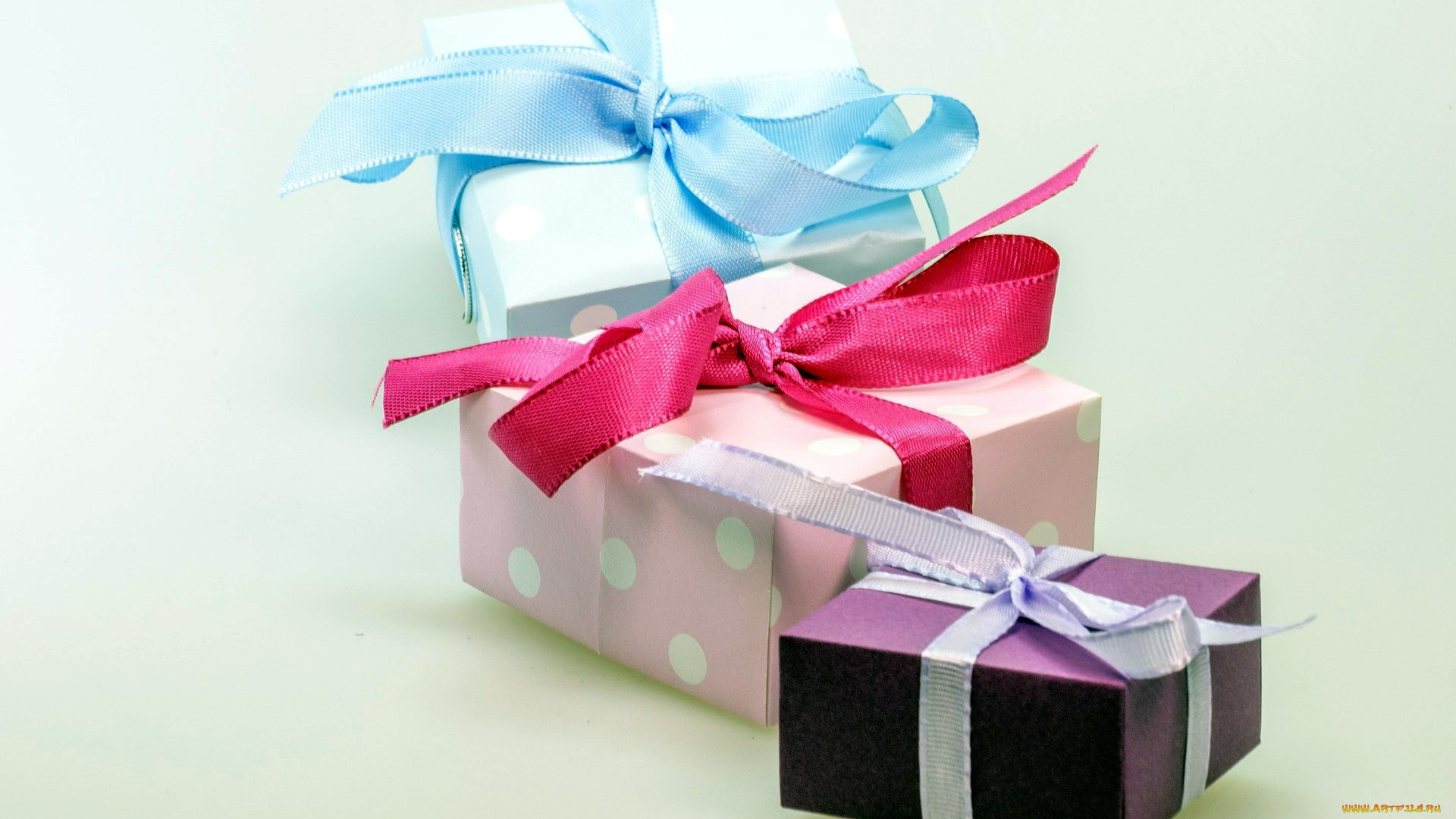 праздничные, подарки, и, коробочки, подарки, банты, ленты