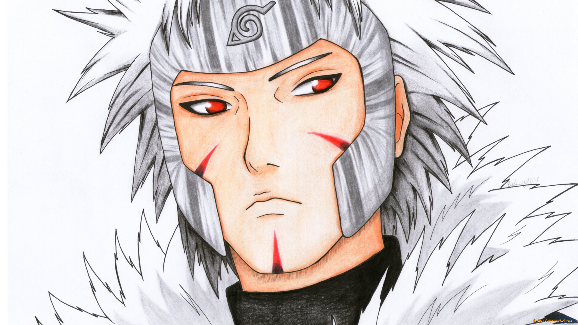 разное, арты, тобирама, аниме, наруто, арт