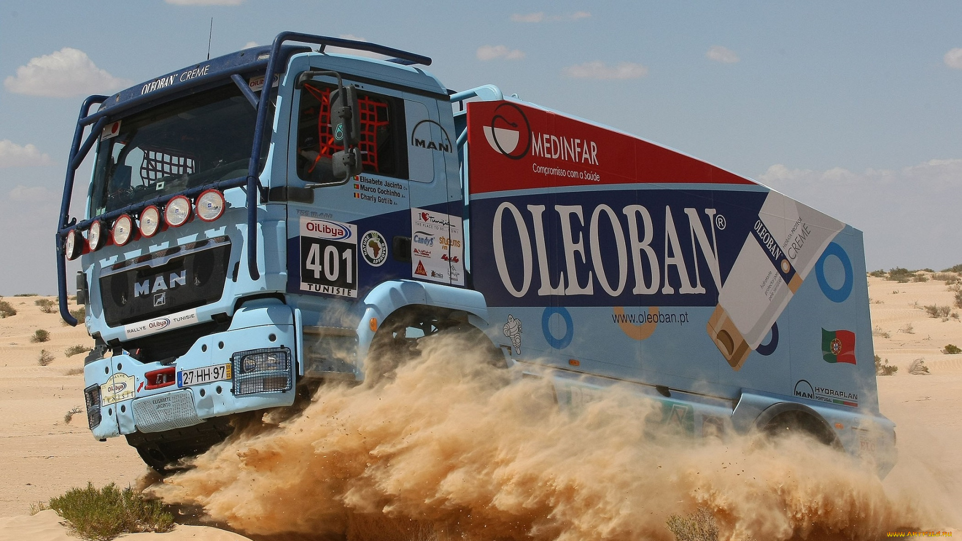 спорт, авторалли, man, truck, rally, 18-480, tgs
