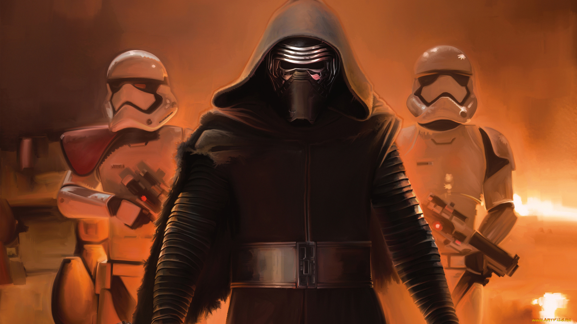 star, wars, , the, force, awakens, рисованное, кино, action, фантастика, the, force, awakens, star, wars, арт