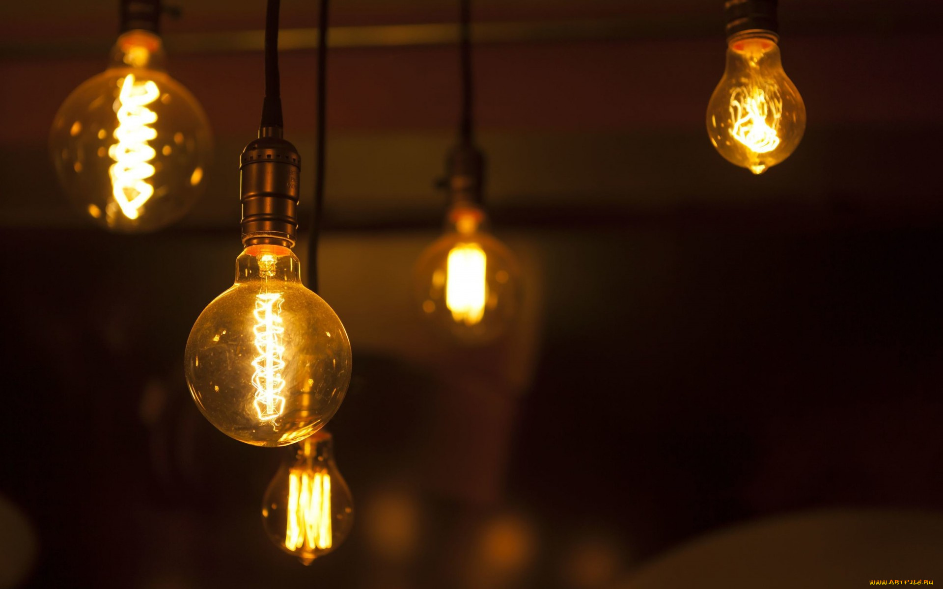 разное, осветительные, приборы, лампочки, ночь
