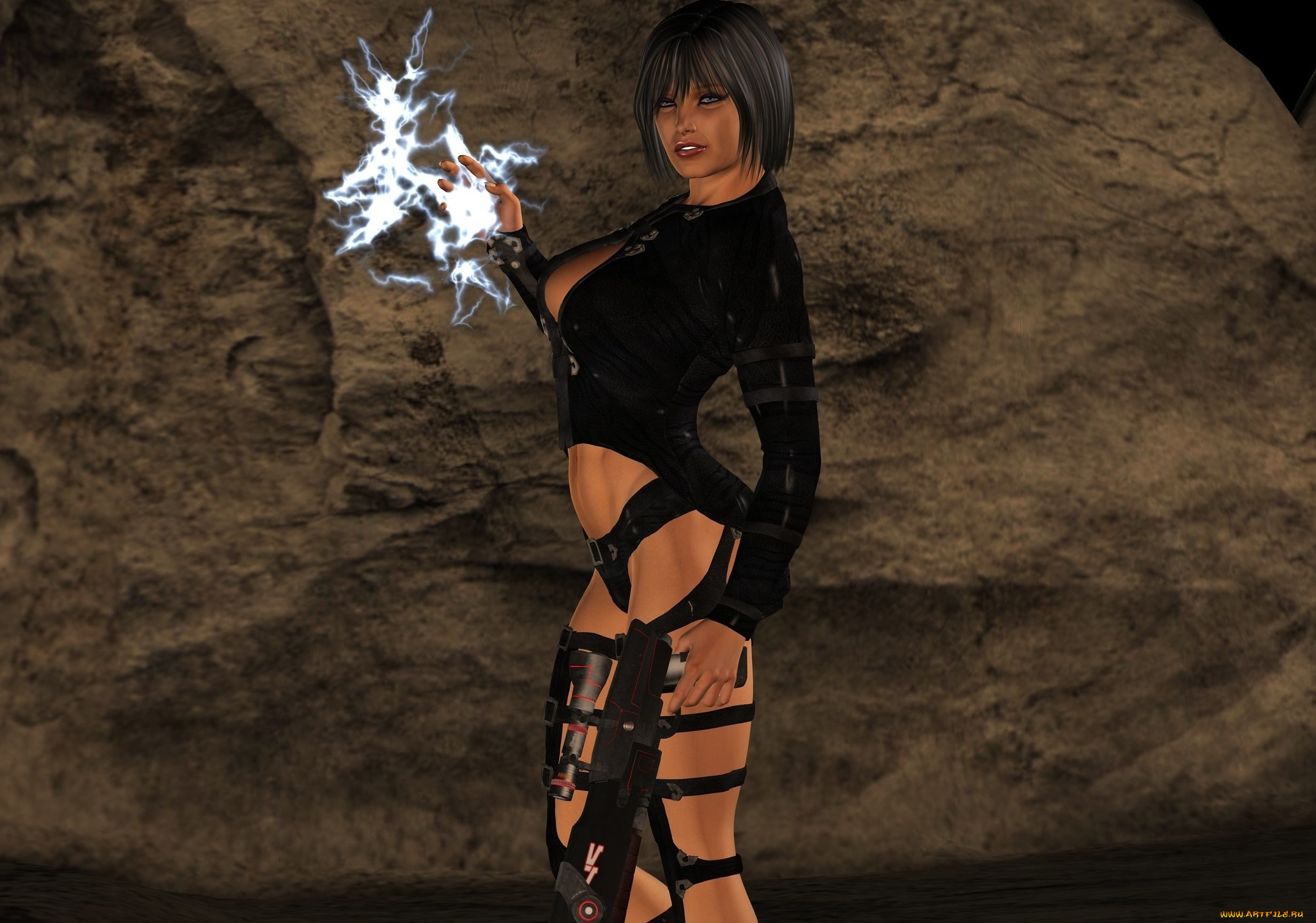 3д, графика, фантазия, , fantasy, взгляд, девушка, магия, фон