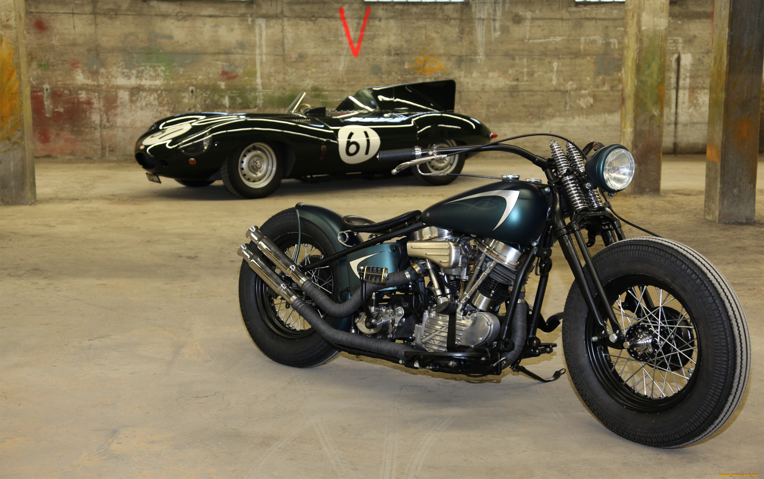 мотоциклы, customs, bobber