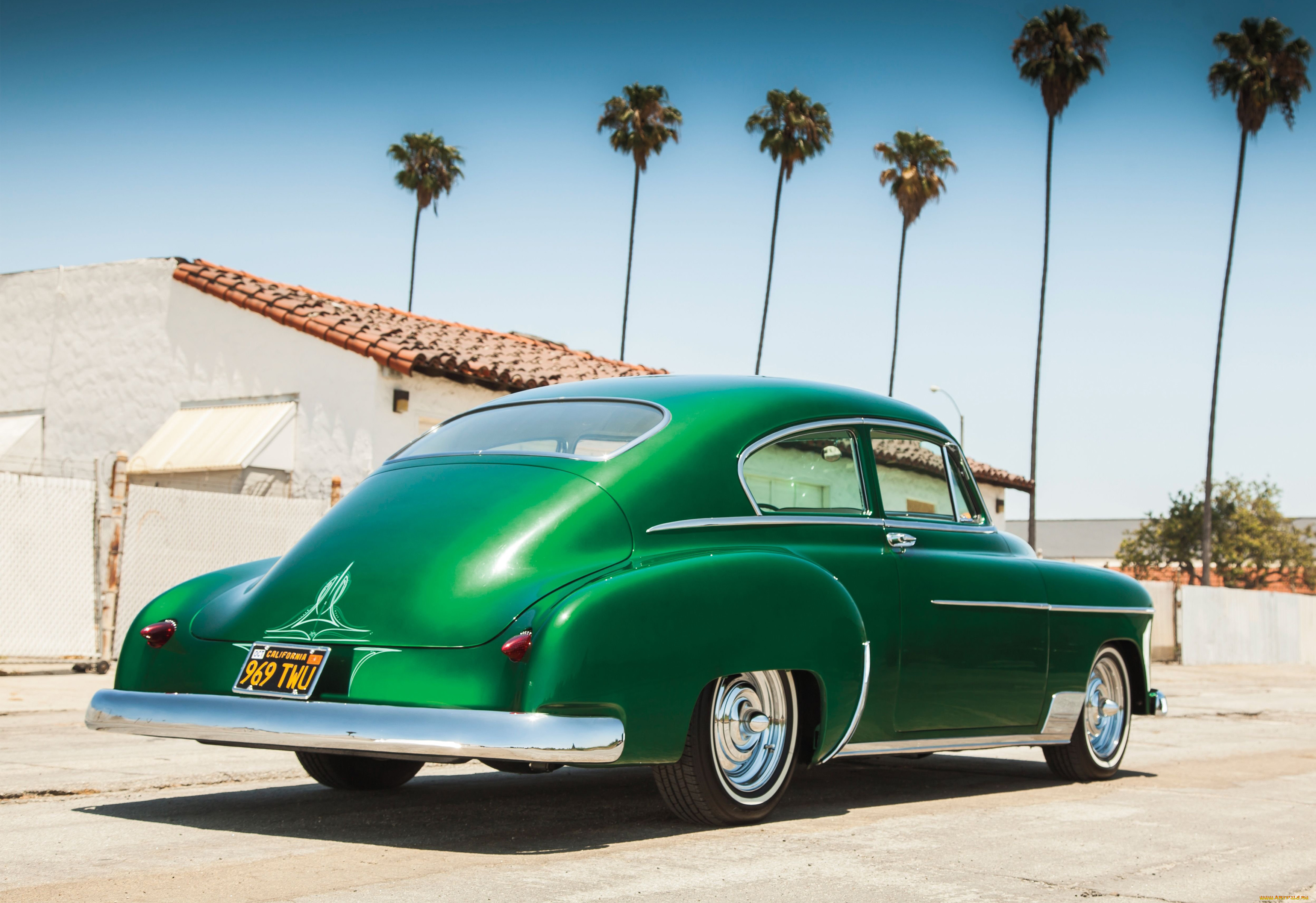 автомобили, custom, classic, car, custom, green, car, classic